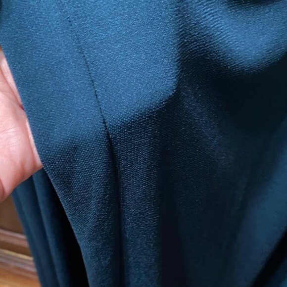 Max Studio vintage plus size 2X teal wide leg Women's Pants - Picture 14 of 15